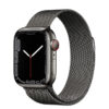 Apple Watch Series 7 GPS + Cellular - 41mm, Graphite Stainless Steel Case with Graphite Milanese Loop