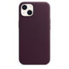 iPhone 13 Leather Case with MagSafe - Dark Cherry