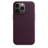 iPhone 13 Pro Leather Case with MagSafe - Dark Cherry