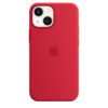 iPhone 13 mini Silicone Case with MagSafe - Red